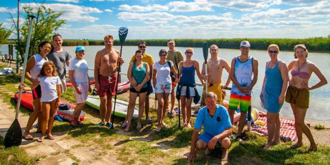 I. Tavaszcsalogato SUP-tura a Velencei tavon