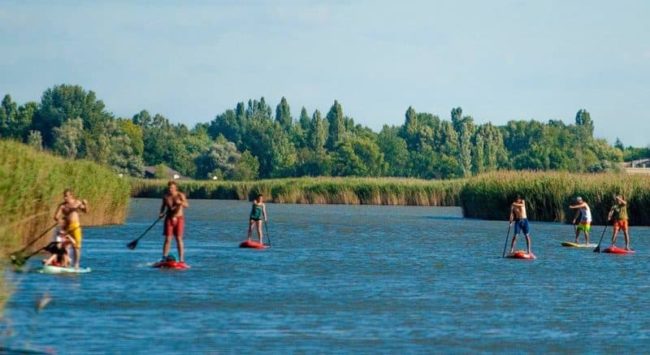 2019.06.15. Velence SUP esemény SUP túra és SUP yoga